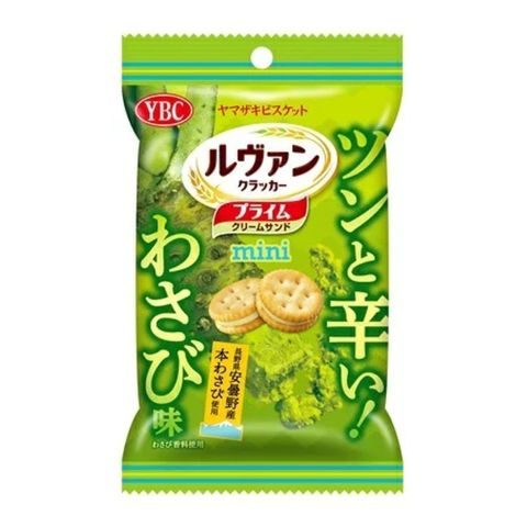 Ybc Mini Wasabi Flavor Sandwich Cookies 40g [Parallel Import]