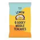 M&S Food Lemon Gooey Middle Teacakes 180g 29494057