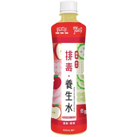 Mr. Juicy x Hung Fook Tong Apple and Bitter Melon Drink 400ml