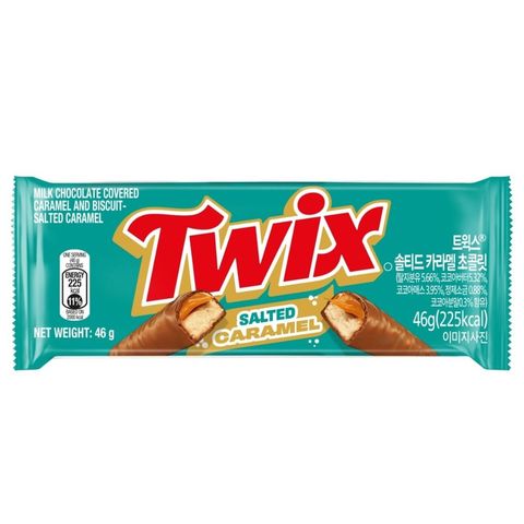 Twix Salted Caramel 1PC (The new and old packaging will be shipped out randomly)