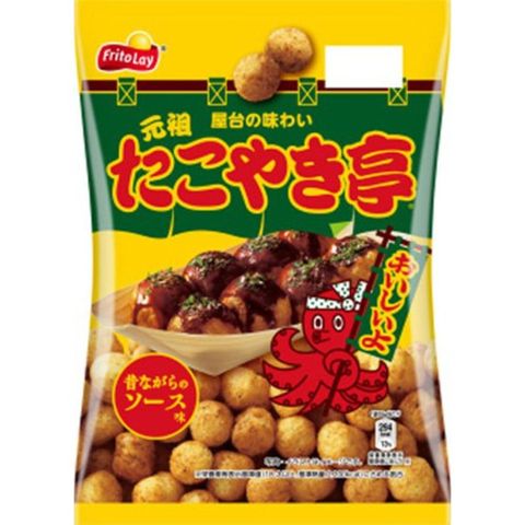 卡樂b 元祖章魚燒亭傳統風味醬汁味 55克 [平行進口]