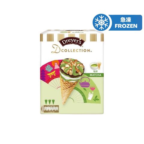 Dreyer's Uji Matcha Twist Cone Multipack 3 x 125ml (The new and old packaging will be shipped out randomly)