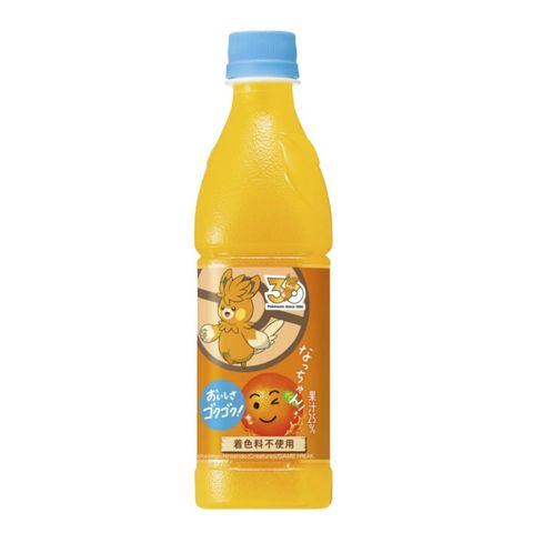 Suntory Nacchan Orange Flavored Soda (Pokemon 30th Anniversary Special Edition) 425ml (Packaging will be Shipped Out Randomly) [Parallel Import]