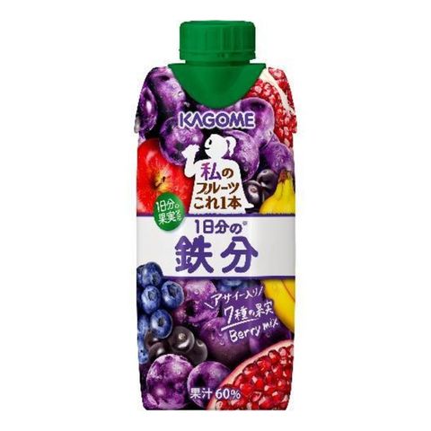 Kagome My Fruit Ichinichi Grape One Day Juice 330ml [Parallel Import]