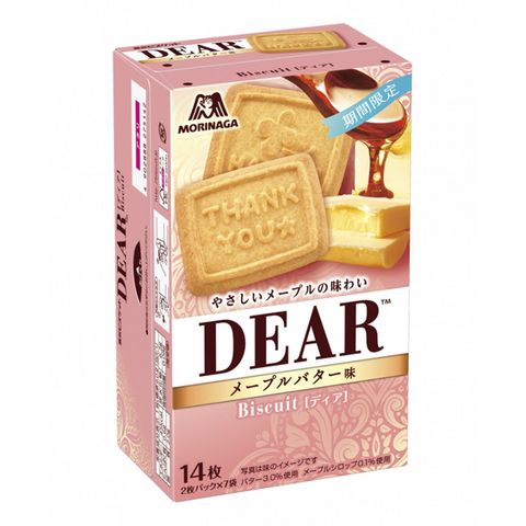 森永製菓 楓糖 牛油味餅乾 126克 [平行進口]