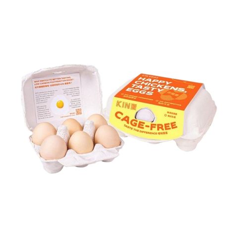 Kin Cage Free Eggs 6 Pieces