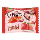 Yurakuseika Strawberry Flavor Mini Thunder God Chocolate 113g [Parallel Import]