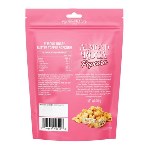 Brown & Haley Roca Almond Roca Toffee Butter Almond Popcorn 140g