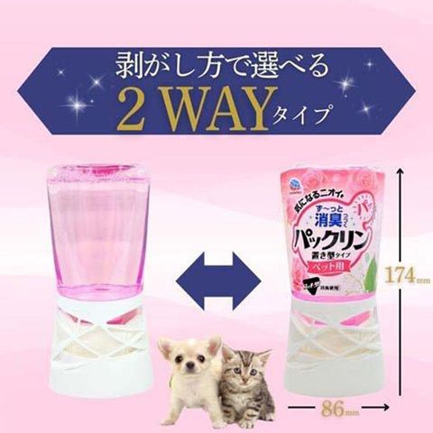 Earth Pet (For Pets, Home Interior Deodorization) Air Freshener 60 Days Floral 400ml
