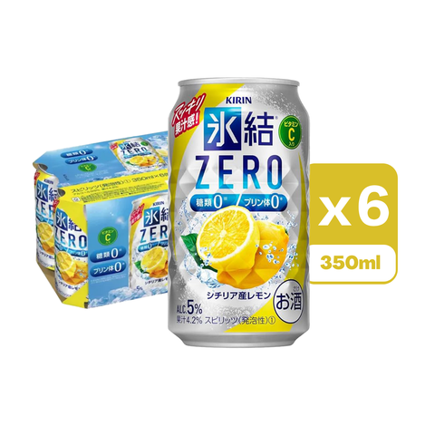 Kirin Ice Breaker Zero Sicilian Lemon Chu-Hai Alc.5% 350ml x6[Parallel Import]