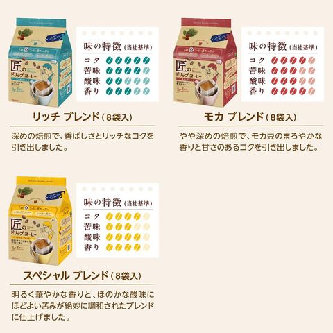 Kataoka Takumi Drip Coffee Special Blend 9G x 8pc [Parallel Import]