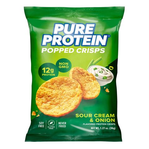 Pure Protein Popped Crisps Sour Cream & Onion 36g