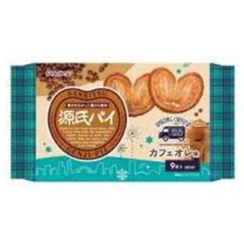 Sanritsu Cafe Au Lait Flavor Butterfly Cookies 63g [Parallel Import]