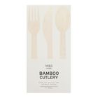 M&S Food Bamboo Cutlery 43g 29491056