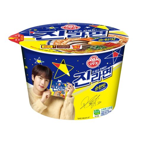 Ottogi Jin Ramen Mild Bowl - BTS Jin Version 110g