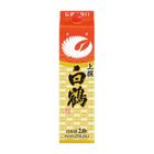 白鶴 金冠 上選清酒 盒裝 2公升 [平行進口]