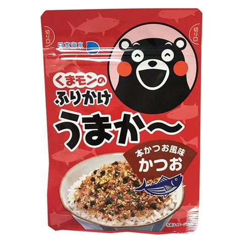 Nihon Kaisui Kumamon Furikake Delicious Bonito Flavor 25g [Parallel Import]