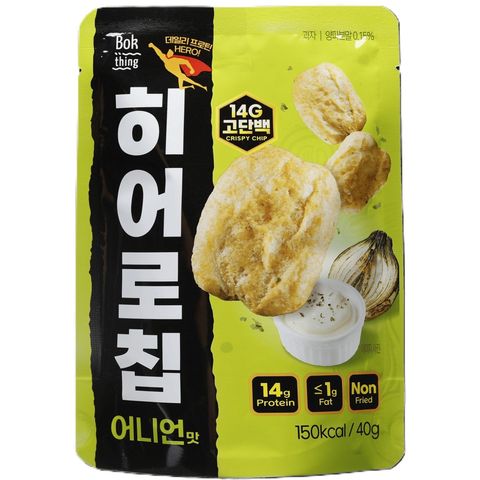 Bokthing 蛋白質脆餅 - 洋蔥味 40克