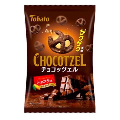 Tohato Chocolate Flavor Corn Crisps 45g [Parallel Import]