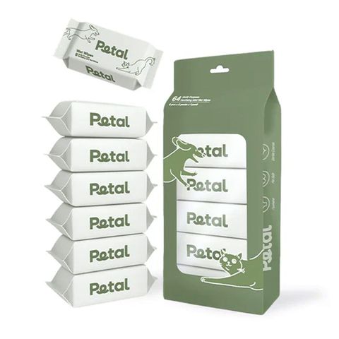 Petal Multi-purpose Pocket Wet Wipes (Green Tea) 8 Packs