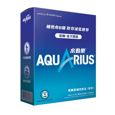 Aquarius Powder 5 x 51g