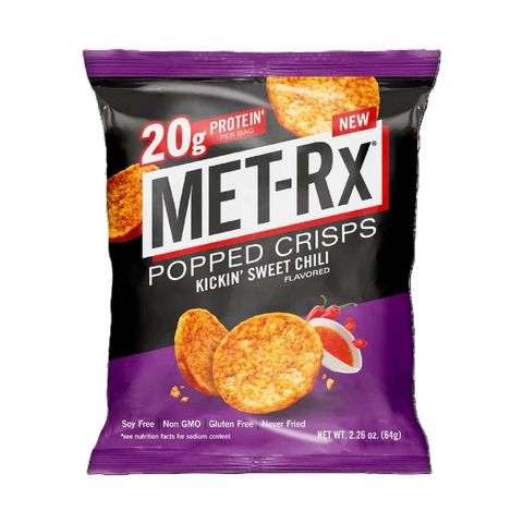 Met-rx Popped Protein Crisps Kickin' Sweet Chili 64g
