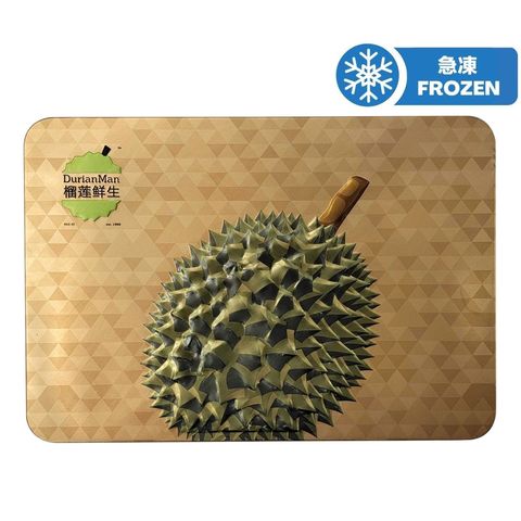 DurianMan - Musang King/ Black Thorn Durian Snowy Mooncake 6pcs Approx. 360g
