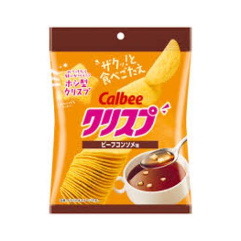 Calbee Beef Consomme Flavor Potato Chips 45g [Parallel Import]