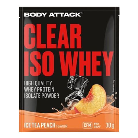 Body Attack Clear Iso Whey Ice Peach Tea 30g