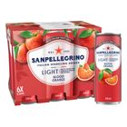 Sanpellegrino Sparkling Orange and Bloody Orange Beverage (Light) 6 x 330ml