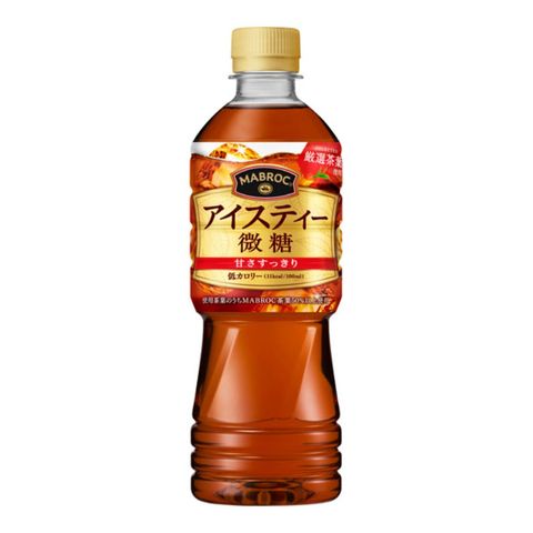 Pokka Sapporo Mabroc Ice Tea Low Sugar Pet 525ml