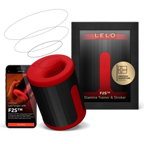 Lelo F2S Masturbator - Red 1 Piece