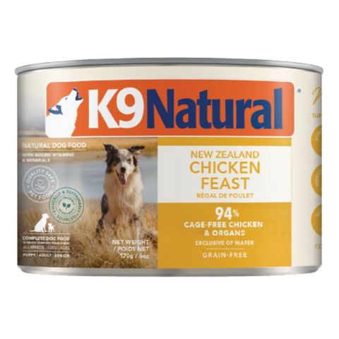 K9 Natural Dog Can Chicken Feast 170g