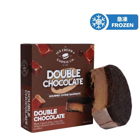 The Ice Cream & Cookie Co Dark Chocolate Frozen Dessert with Chocolate Cookies 120ml