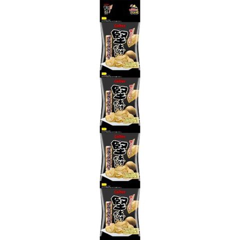Calbee Kataage Potato Chips Black Pepper Flavor (Continual 4-pack) 60g [Parallel Import]
