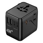 Mkyo Power Delivery 45W Mini GaN Travel Adapter 2A 3C 1 Piece 9255