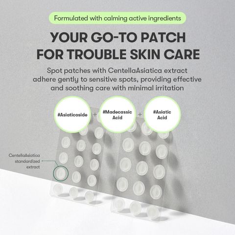 Vt Pro Cica Centella Asiatica Tiger Clear Spot Patch (48 + 18 Patches) 1 Box [Parallel Import]