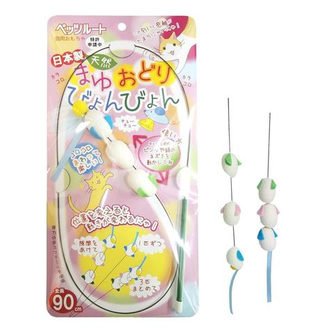 Petz Route Natural Silk Rod Toy 1 Piece