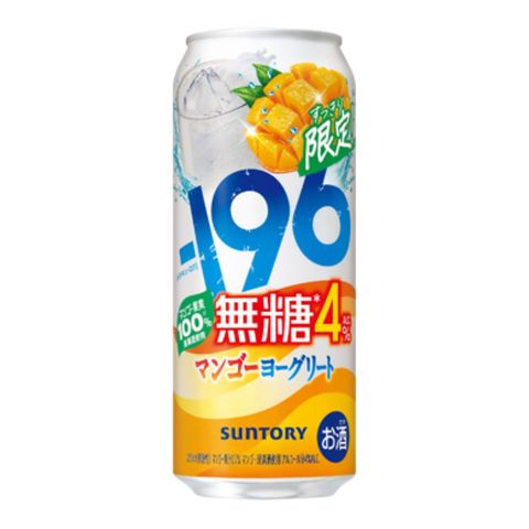 Suntory -196 Sugar-free (Mango Yogurt) Alc. 4% 500ml [Parallel Import]