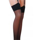 Passion ST001 Stockings - Black - 1 / 2 1 Piece 5908305939719