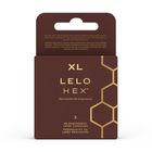 Lelo Hex Respect XL Condom 3 Pieces 7350075024979