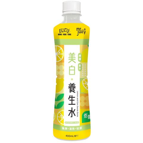 Mr. Juicy x Hung Fook Tong Lemon & Coix Seeds Drink 400ml
