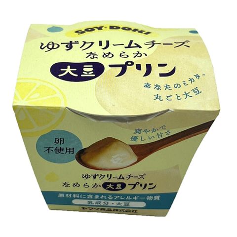 Yamaku Foods Japan Smooth Soy Pudding Yuzu Cream Cheese 100g
