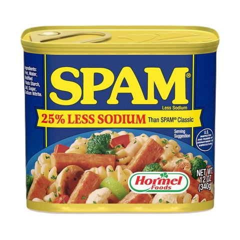 Spam Less Sodium Luncheon Meat 340g