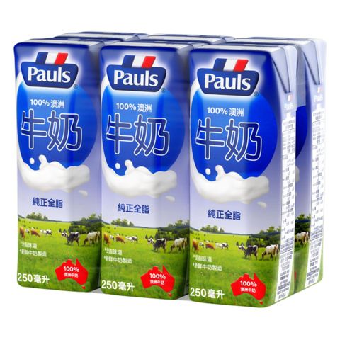 Pauls Pure Milk 6 x 250ml