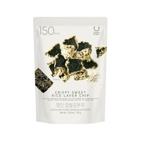 Delight Project Crispy Sweet Rice Laver Chip 30g [Parallel Import]