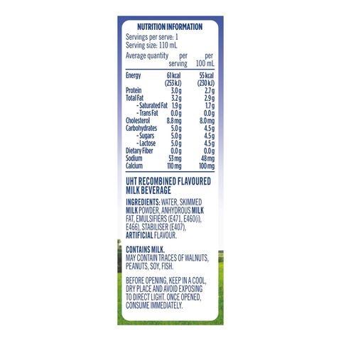 Pauls Original Milk UHT 4 x 110ml