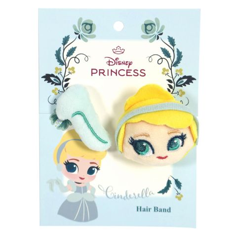 Disney Princess Hair Band with 3D Plush Head - Cinderella 