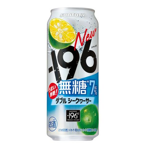 Suntory -196°C Sugar-free (Double Acerola) Chu-hai Alc. 7% 500ml [Parallel Import]