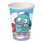 Sanrio 水怪與機器人朋友 - 特級厚紙杯 - 9oz 6件裝 [Sanrio 許可產品]